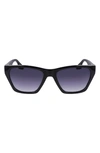 CONVERSE RECRAFT 54MM GRADIENT CAT EYE SUNGLASSES