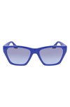 CONVERSE CONVERSE RECRAFT 54MM GRADIENT CAT EYE SUNGLASSES