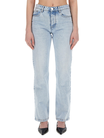 Ami Alexandre Mattiussi Straight Fit Jeans In Denim