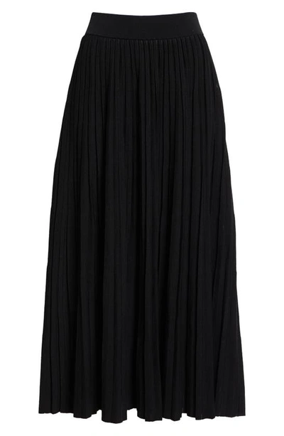 Lafayette 148 Pull-on Knit Maxi Skirt In Black