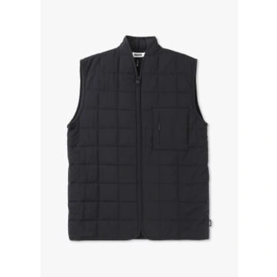 Rains Giron Liner Waistcoat In Black