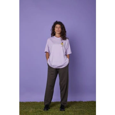 Graine Clothing T-shirt Violet In Purple