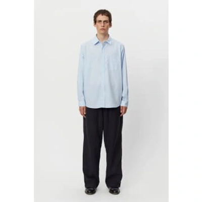 Mfpen Distant Shirt Company Stripe In Blue