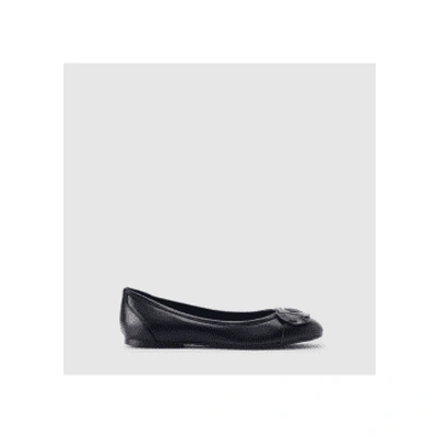See By Chloé Chany Black Leather Flats