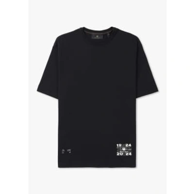 Belstaff Mens Centenary Applique Label T Shirt In Black