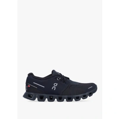On Running Womens Cloud 5 All Black Trainers