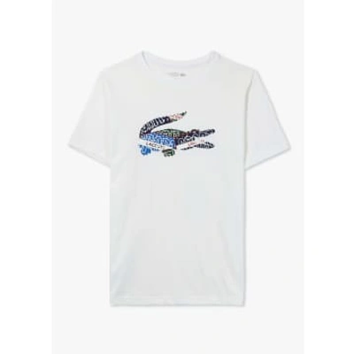 Lacoste Mens Core Performance T-shirt In White