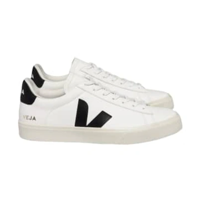 Veja Scarpe Campo Chromfree Leather Donna White/black