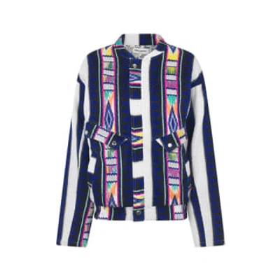 Lolly's Laundry Hawaiill Jacket In Blue