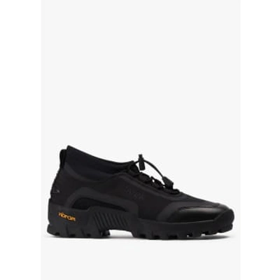 Ganni Performance Neoprene Sneakers In Black