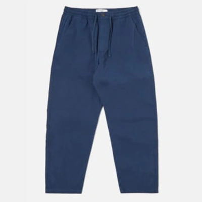 Universal Works Hi Water Trouser Summer Canvas Navy In Blue