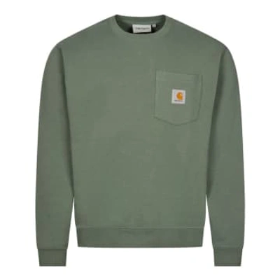Carhartt Pocket Sweatshirt In Green