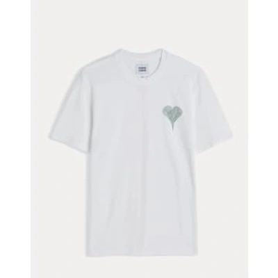 Homecore Rodger Ginko T -shirt In White