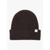 NORSE PROJECTS MENS MERINO LAMBSWOOL BEANIE IN BROWN