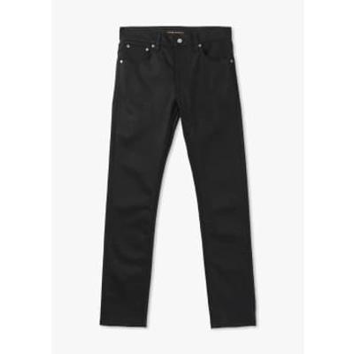 Nudie Jeans Mens Lean Dean Slim Jeans In Dry Everblack In Black