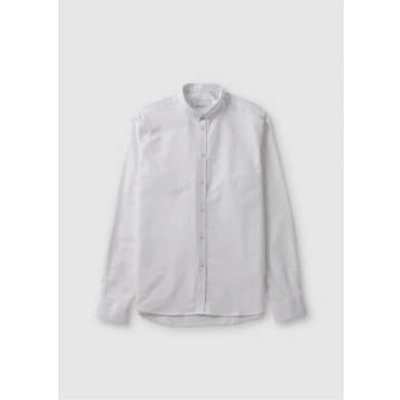 Les Deux Mens Christoph Oxford Shirt In White