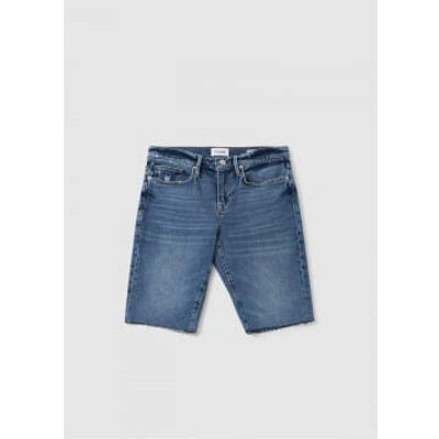 Frame Mens L'homme Cut Off Short In Blue