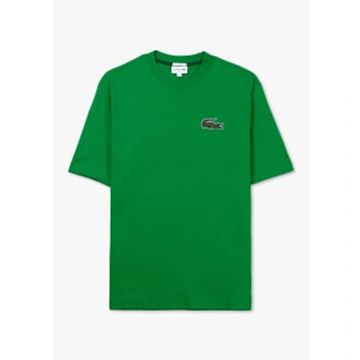Lacoste Mens Dressing Gownrt George Croc T-shirt In Green