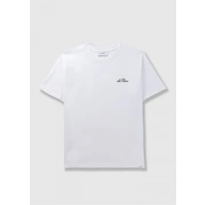 Les Deux Mens Crew T-shirt In White