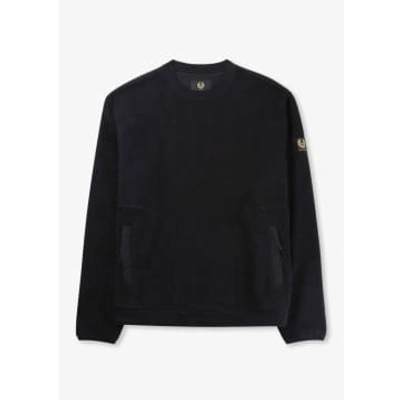 Belstaff Mens Stamford Sweatshirt In Black