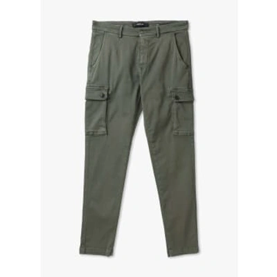 Replay Mens Jaan Cargo Hyperflex X-lite Trousers In Military Green
