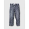 FRAME WOMENS LE NOVEAU STRAIGHT JEANS IN KICKDRUM