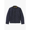 REPLAY MENS OXFORD POLY SHORT JACKET IN DEEP BLUE