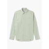 WAX LONDON MENS SHELLY LONG SLEEVE SHIRT IN SAGE