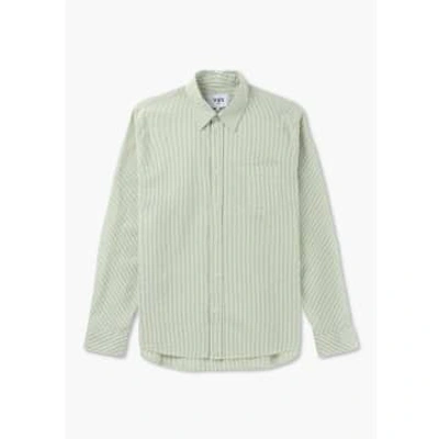 Wax London Mens Shelly Long Sleeve Shirt In Sage In Green