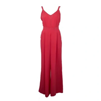 Religion Womens Moissanite Jumpsuit In Coral In Pink