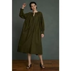 SOEUR ALIETTE KHAKI DRESS