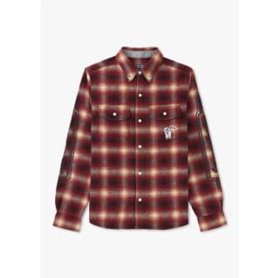 Billionaire Boys Club Red Check Shirt