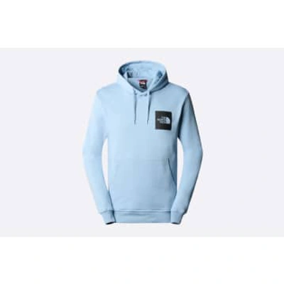 The North Face Fine Hoodie Steel In Blue