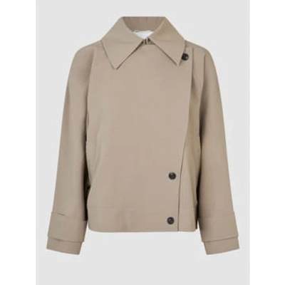 Second Female Silvia Trench Jacket Roasted Cashew In Neutral
