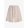 Varley Atrium High Rise Shorts Taupe Marl In Pink