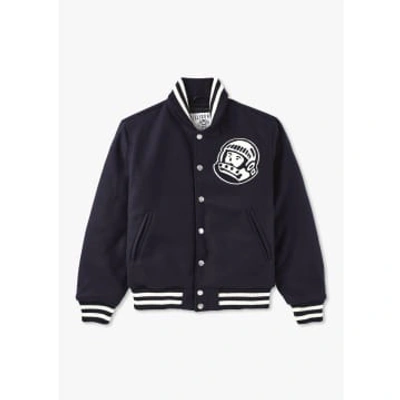 Billionaire Boys Club Mens Astro Varsity Jacket In Navy In Blue