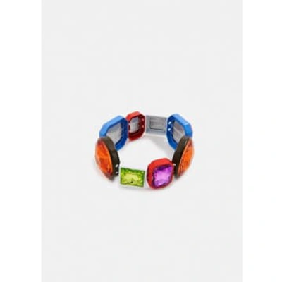 Essentiel Antwerp Rhinestone Bracelet In Multi