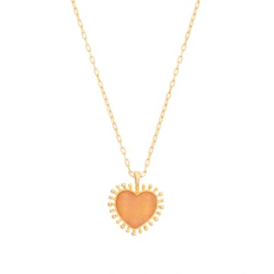 Talis Chains Mini Heart Pendant In Pink