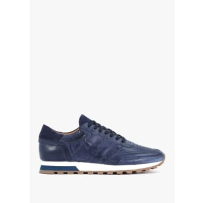 Oliver Sweeney Mens Orjais Trainer In Navy In Blue