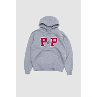 Pop Trading Company COLLAGE P HOODED SWEAT GREY HEATHER