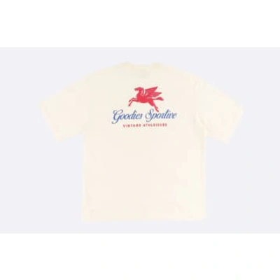 Goodies Sportive Pegasus Tee Butter In White