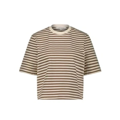 Sofie Schnoor T-shirt Brown Striped