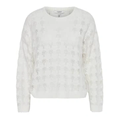 B.young Bynajo Jumper Marshmallow In White
