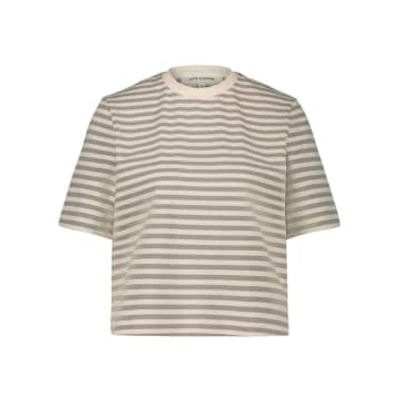 Sofie Schnoor T-shirt Grey Striped