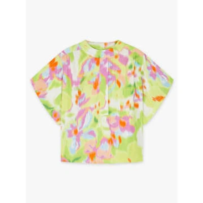 Cks Ledo Top Full Bloom In Green