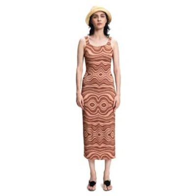 Rita Row Marsden Dress In Brown