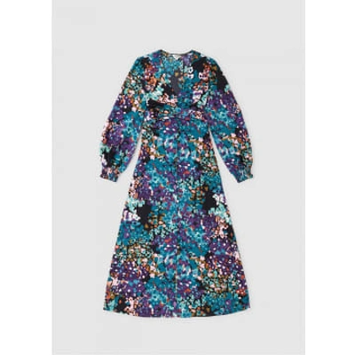 Jovonna Womens Musa Dress In Floral In Blue
