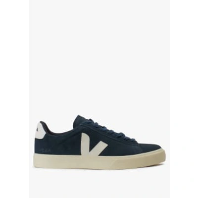 Veja Mens Campo Trainers In Navy In Blue