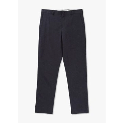 Paul Smith Mens Mid Fit Chinos In Blue Check