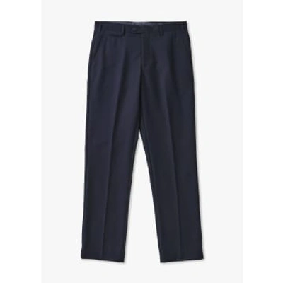 Skopes Mens Madrid Superfine Twill Suit Trousers In Navy In Blue
